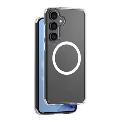 Чехол-накладка Gel Crystal Magsafe (D-84264) для Samsung Galaxy S25+ пластиковый (прозрачный)