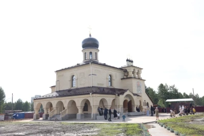 В Нерюнгри освятили храм святого Николая Чудотворца / ЯСИА   