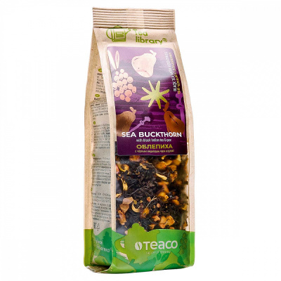 Чай черный с облепихой и грушей Чайная Библиотека 100 гр