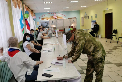 В Алданском районе Якутии начались трехдневные досрочные выборы главы / ЯСИА  Алданский Республика Саха (Якутия)