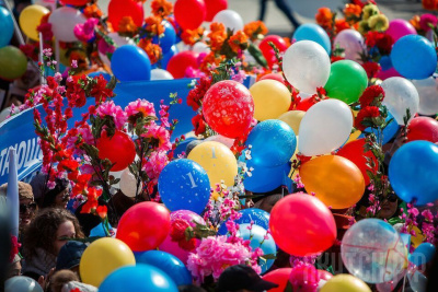 После двухлетнего перерыва в Якутске состоится первомайское шествие / ЯСИА Якутск Якутск Республика Саха (Якутия)