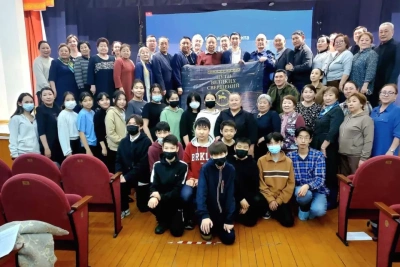 В Таттинском улусе состоялся предпоказ документального фильма “Пути великих свершений” / ЯСИА  Таттинский Республика Саха (Якутия)