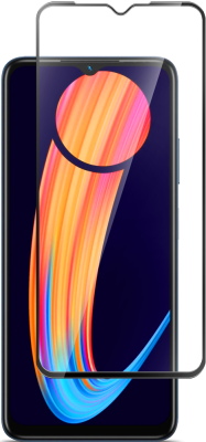 Стекло защитное для Infinix HOT 30i Черная рамка