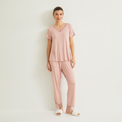 Пижама Lacy, розовая