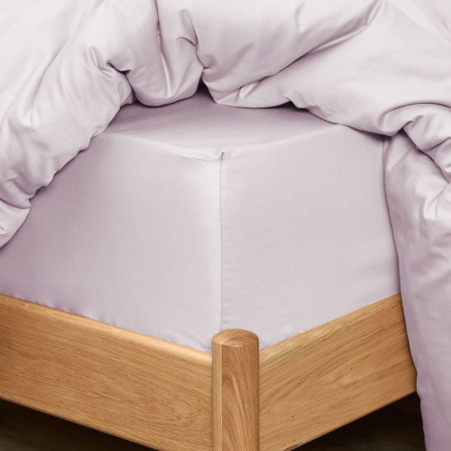 Простыня на резинке Walnut cream