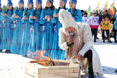 В честь 100-летия ЯАССР в селе Тас-Юрях провели День охотника / ЯСИА   Мирнинский