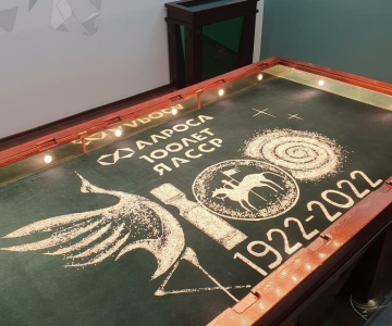 АЛРОСА поздравила жителей Якутии со 100-летним  юбилеем Якутской АССР / ЯСИА   Республика Саха (Якутия)