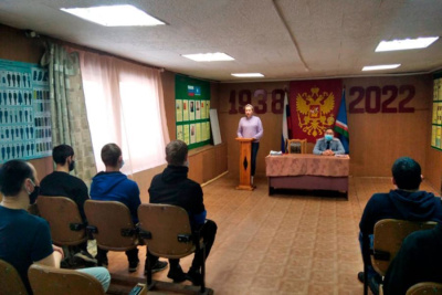 В Якутии с осужденными провели беседу о ситуации на рынке труда / ЯСИА   Республика Саха (Якутия)