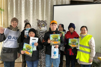 АЭБ провел в зоопарке День рыси для воспитанников школы-интерната / ЯСИА   