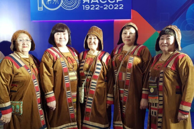 Коренные народы севера приняли участие в масштабной представлении к столетию Якутии / Анастасия Филиппова   Республика Саха (Якутия)