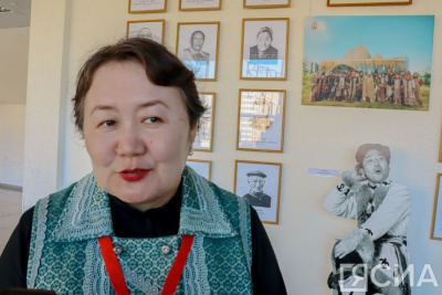 Мария Турантаева об участии Театра Олонхо в представлении к 100-летию образования Якутской АССР / Виктория Сергеева   Республика Саха (Якутия)