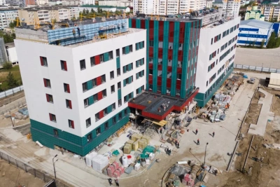 Готовность SMART-поликлиники в Якутске превышает 90% / ЯСИА Якутск Якутск Республика Саха (Якутия)