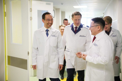 В Якутске открыли Кардио-сосудистый центр стоимостью 5,6 млрд рублей / Дмитрий Осипов Якутск Якутск Республика Саха (Якутия)