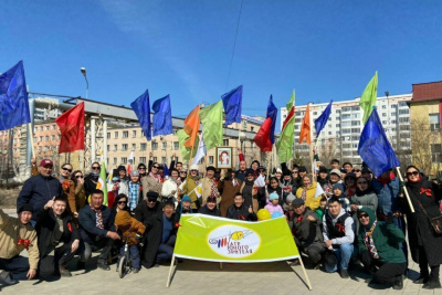 ТЮЗ Якутии стал лучшим в оформлении первомайской колонны / ЯСИА   Республика Саха (Якутия)