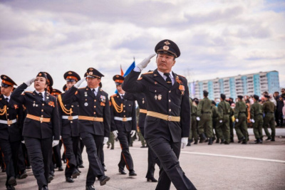 В Якутске прошел парад Победы / Анастасия Филиппова Якутск Якутск Республика Саха (Якутия)