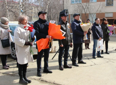 Участницу Великой Отечественной войны Александру Лившиц поздравили персональным концертом /   Мирнинский Мирнинский