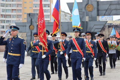 Личный состав УФСИН принял участие в торжественных мероприятиях, посвященных Дню Победы / ЯСИА   