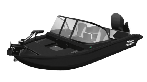 Катер-лодка алюминиевая ТРИЕРА 540 Боурайдер Комфорт
