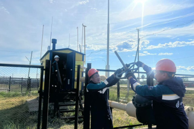 В Чурапчинском улусе уложили свыше 900 метров газопровода / ЯСИА   