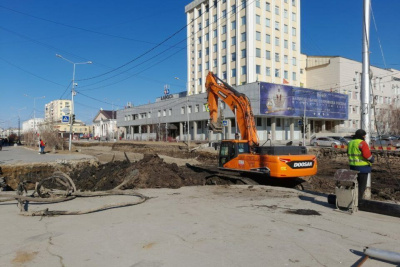 К работам по асфальтированию проспекта Ленина в Якутске приступят в августе / Дьулустаан Сергеев Якутск Якутск Республика Саха (Якутия)