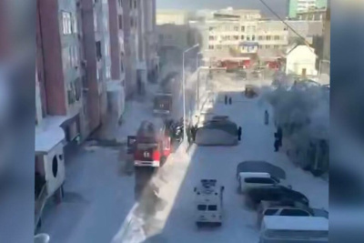 В многоквартирном доме в 202-м микрорайоне Якутска вспыхнул пожар / Саина Титова Якутск Якутск Республика Саха (Якутия)