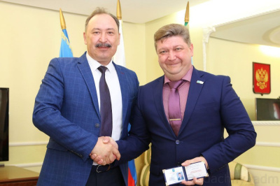 В Удачном чествовали Владимира Карпенко и Людмилу Кукоба /   Мирнинский Мирнинский