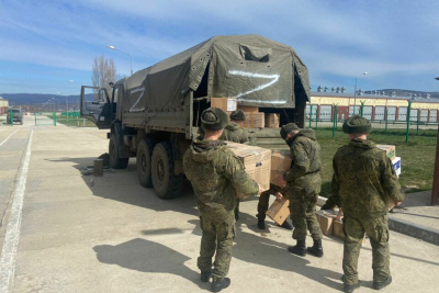 Продуктовые наборы от Общественной палаты Якутии доставили добровольцам / ЯСИА   Республика Саха (Якутия)