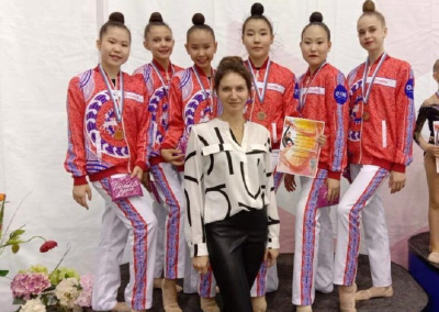 Сборная гимнасток Якутии завоевала бронзу республиканских соревнований Мордовии / ЯСИА   Республика Саха (Якутия)