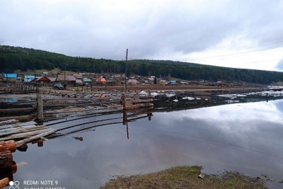 В село Хоринцы Олекминского района, пострадавшее от паводка, вылетает группа взрывников / Дмитрий Осипов  Олекминский Республика Саха (Якутия)