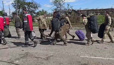Власти ДНР сообщили, что с "Азовстали" вышли более половины украинских военных / ЯСИА   