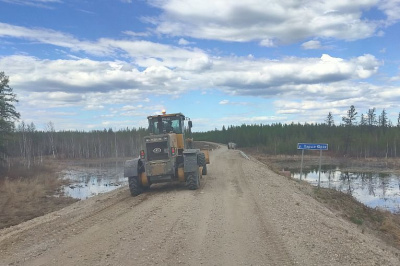 Движение по автодороге "Кобяй" в Якутии восстановили / ЯСИА  Кобяйский Республика Саха (Якутия)