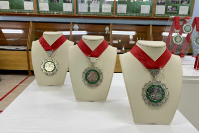 АЭБ выступил спонсором нагрудного знака «Хомусист — виртуоз мира» / ЯСИА   