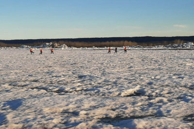 Ледоход на реке Лене в Якутии проходит по территории Намского района / ЯСИА  Намский Республика Саха (Якутия)