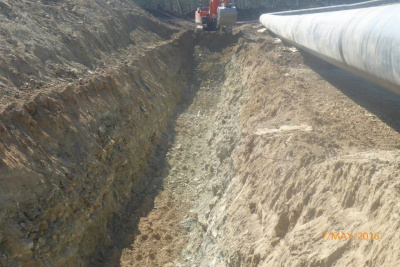 Прокладку канализационной трубы от ул. Чернышевского до кольцевой завершат до 1 июля / ЯСИА   