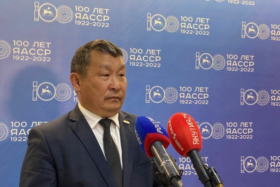 По итогам взрывных работ на реке Лене в Якутии наблюдается спад воды в ряде населенных пунктов / Айаал Аргунов   Республика Саха (Якутия)