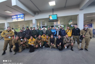 Сотрудники Авиалесоохраны вылетели в Иркутскую область на помощь в тушении природных пожаров / ЯСИА   