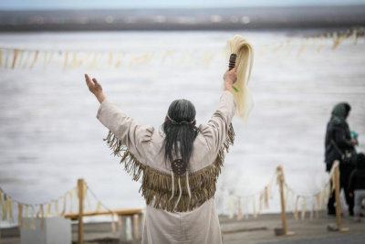 В якутском городе Покровске впервые отметили День ледохода / ЯСИА   Республика Саха (Якутия)