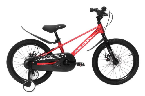 Детский велосипед Falcon Bike River 18, год 2024, цвет Красный