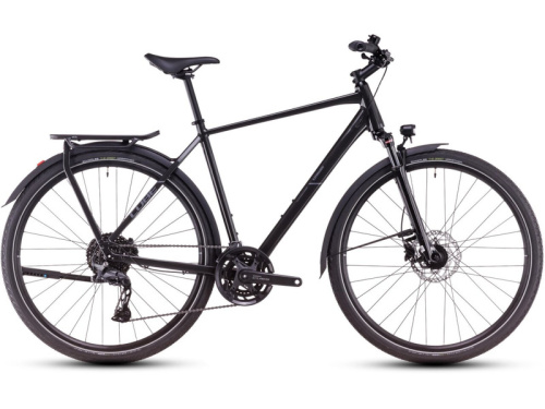 Дорожный велосипед Cube Kathmandu Pro, год 2025, цвет Черный, ростовка 21.5