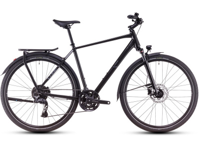 Дорожный велосипед Cube Kathmandu Pro, год 2025, цвет Черный, ростовка 21.5