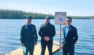 На воде нужно быть осторожным /   Мирнинский Мирнинский