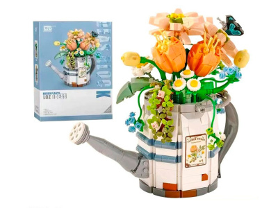 1936_MK Конструктор Растения в лейке