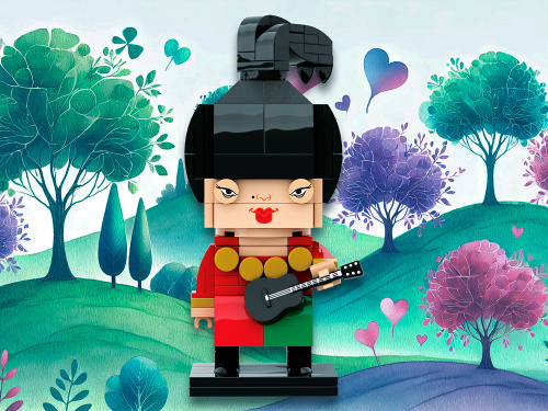 Союзмультфильм AB-1118 Конструктор Бременские музыканты: Атаманша