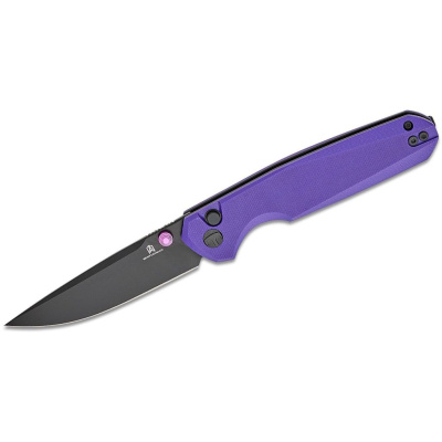 Складной нож Bestech Velix, сталь 14C28N, рукоять G10, фиолетовый