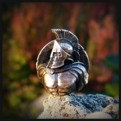 Бусина для темляка Леонид, бронза