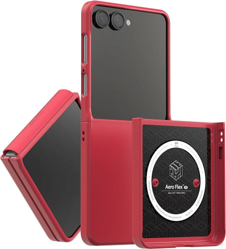 Чехол Araree Aero Flex M для Galaxy Z Flip7 розовый