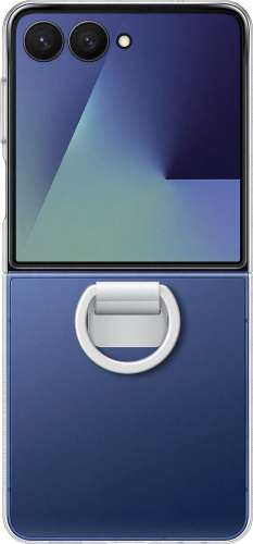Чехол Samsung Ring Case для Z Flip7 прозрачный