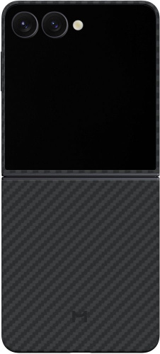 Чехол Magssory Aramid Case для Galaxy Z Flip7, кевлар черный