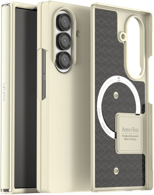 Чехол Araree Aero Flex M для Galaxy Z Fold7 кремовый