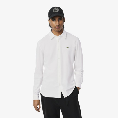 Мужская хлоповая рубашка Lacoste